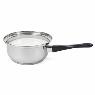 Gerimport Steelpannetje - sauspan Swiss - D18 cm - 3 liter - Voor sausjes en jus - Steelpan