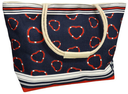 Gerimport Strandtas met handvat Faro 35 x 54 cm - Strandtassen Multikleur