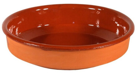 Gerimport Tapas bakjes/schaaltjes - Sevilla - mini - 10 cm - aardewerk - oranje