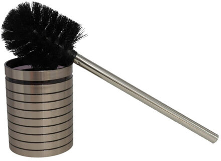 Gerimport Toiletborstel - met houder - kunststof - 37 cm