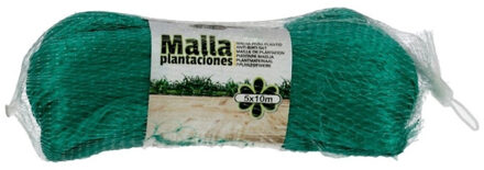 Gerimport Vogelnet/vijvernet - groen - polyethylene - 5 x 10 meter - Tuingereedschap