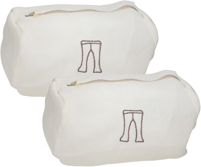 Gerimport waszakken Iris - 2x - 30 x 20 cm - voor delicaat wasgoed - lingerie/bh waszak