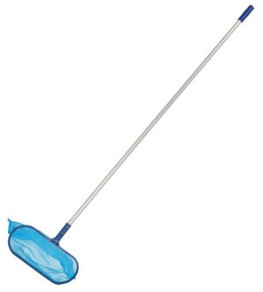 Gerimport water zeef/schepnet - diepte zeef voor zwembaden - zwembad reinigen Blauw