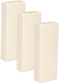 Gerimport Waterverdamper - 6x - warm wit - keramiek - 400 ml - radiatorbak luchtbevochtiger - 7 x 18,5 cm