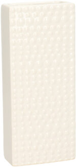 Gerimport Waterverdamper - creme wit - keramiek - 400 ml - radiatorbak luchtbevochtiger - 7,4 x 17,7 cm