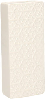 Gerimport Waterverdamper - ivoor wit - keramiek - 400 ml - radiatorbak luchtbevochtiger - 7,4 x 17,7 cm
