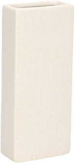 Gerimport Waterverdamper - ivoor wit - keramiek - 400 ml - radiatorbak luchtbevochtiger - 7,4 x 17,7 cm