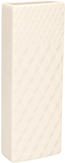 Gerimport Waterverdamper - ivoor wit - keramiek - 400 ml - radiatorbak luchtbevochtiger - 7 x 18,5 cm