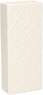 Gerimport Waterverdamper - wit - keramiek - 400 ml - radiatorbak luchtbevochtiger - 7,4 x 17,7 cm
