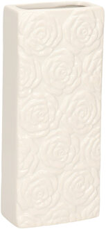 Gerimport Waterverdamper - wit - keramiek - 400 ml - radiatorbak luchtbevochtiger - 7,4 x 17,7 cm