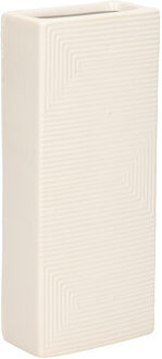 Gerimport Waterverdamper - wit - keramiek - 400 ml - radiatorbak luchtbevochtiger - 7,4 x 17,7 cm