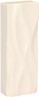 Gerimport Waterverdamper - wit - keramiek - 400 ml - radiatorbak luchtbevochtiger - 7 x 18,5 cm