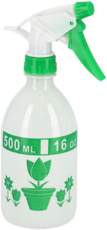 Gerimport Waterverstuiver/plantenspuit transparant 500 ml - Waterverstuivers