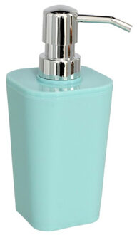 Gerimport Zeeppompje/dispenser kunststof mintgroen 7,5 x 17 cm