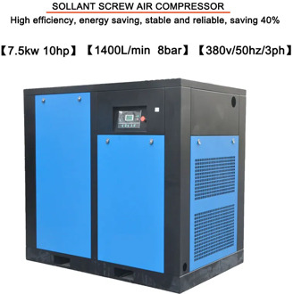 German Technology/Ce ISO9001 Gc Approved/Save Power 40%! ! ! Industrial AC Power Stationary Oilless Double Screw Air Compressor