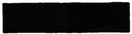 Gerona wandtegel visgraat 7.5x30cm Black