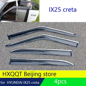 GEROOKTE DEUR WINDOW VENT VISOR DEFLECTOR (4 STKS) voor HYUNDAI IX25 creta 1.6 2.0