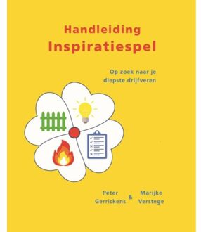 Gerrickens, Uitgeverij Handleiding Inspiratiespel - Boek Peter Gerrickens (9074123066)