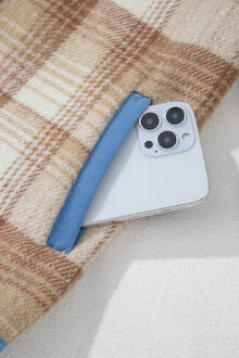 Geruite Overhemdjas Ivoor