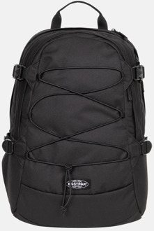 Gerys CS mono black schooltas Zwart - H 46 x B 32 x D 17 cm