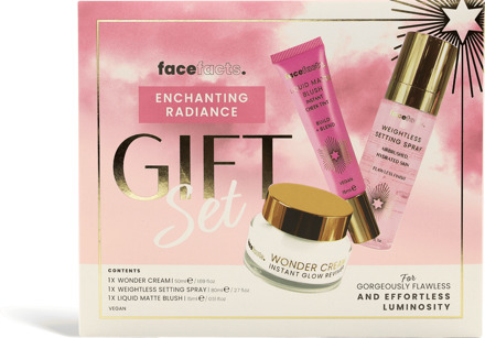 Geschenkset Face Facts Enchanting Radiance Gift Set 50 ml + 80 ml + 15 ml