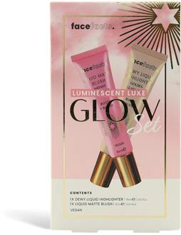 Geschenkset Face Facts Luminescent Luxe Glow Set 2 st