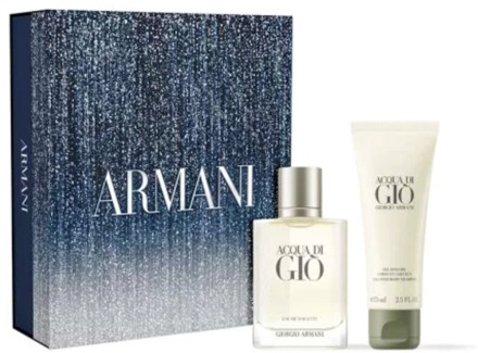 Geschenkset Giorgio Armani Acqua Di Gio EDT + Shower Gel Gift Set 50 ml + 75 ml