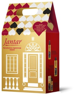 Geschenkset Jantar Gift Set For Damaged Hair 300 ml + 100 ml + 200 ml