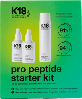 Geschenkset K18 Pro Peptide Starter Kit 3 x 150 ml