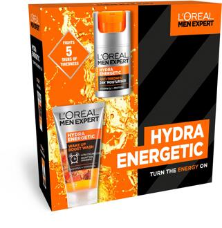 Geschenkset L'Oréal Paris Hydra Energetic Gift Set 2 st