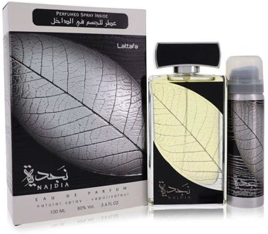 Geschenkset Lattafa Najdia Gift Set EDP And Deospray 50 ml + 100 ml