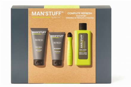 Geschenkset Man'Stuff Complete Refresh Kit Gift Set 4 st