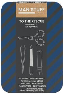 Geschenkset Man'Stuff Survival Kit Gift Set 4 st