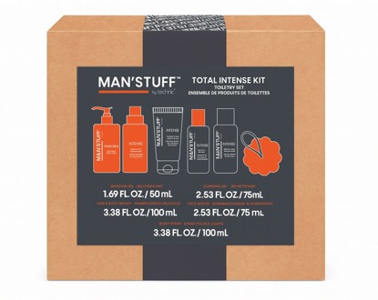 Geschenkset Man'Stuff Total Intense Kit Gift Set 6 st