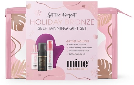 Geschenkset MineTan Holiday Bronze Gift Set 59 ml + 100 ml + 100 ml + 1 st