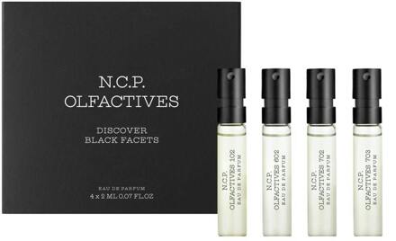 Geschenkset N.C.P. Black Facets Discovery Set 4 x 2 ml