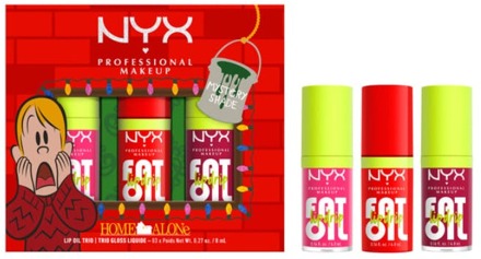 Geschenkset NYX Professional Make-Up Fat Oil Lip Drip Trip Gift Box 3 st