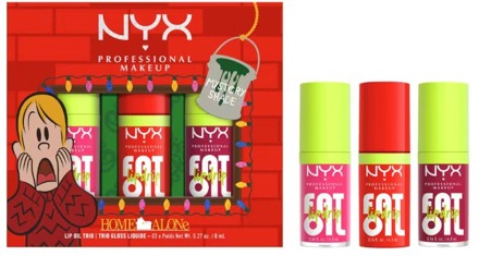 Geschenkset NYX Professional Make-Up Fat Oil Lip Drip Trip Gift Box 3 st