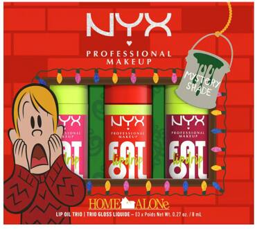 Geschenkset NYX Professional Make-Up Fat Oil Lip Drip Trip Gift Box 3 st