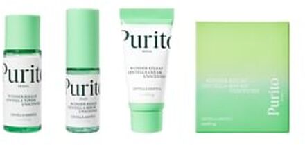 Geschenkset Purito SEOUL Wonder Releaf Centella Mini Kit Unscented 30 ml + 2 x 15 ml