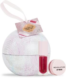 Geschenkset Revolution Cherry Lip Oil Gift Set 2 st