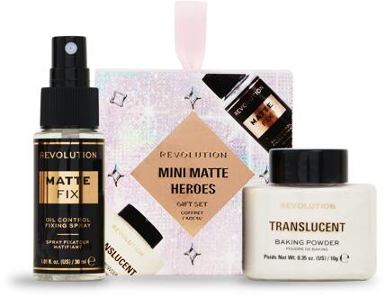 Geschenkset Revolution Mini Matte Heroes 10 g+ 30 ml