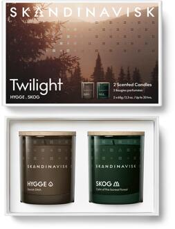 Geschenkset SKANDINAVISK Twilight Scented Candle Giftset 65 g + 65 g