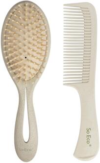 Geschenkset So Eco Biodegradable Gentle Detangling Hair Set 2 st