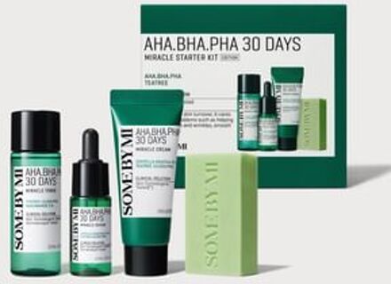 Geschenkset Some By Mi AHA-BHA-PHA Miracle Starter Kit 10 ml + 30 ml + 20 g + 30 g