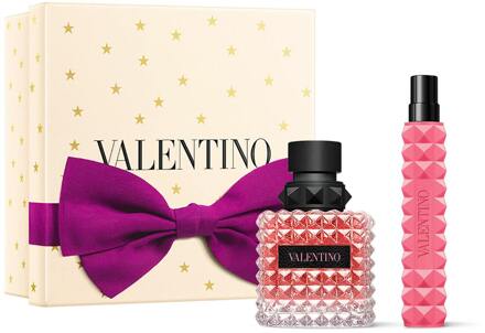 Geschenkset Valentino Born In Roma Pink EDP Gift Set 50 ml + 10 ml