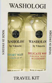Geschenkset Washologi Travel Kit Delicate Wash & Sport Wash 100 ml + 100 ml