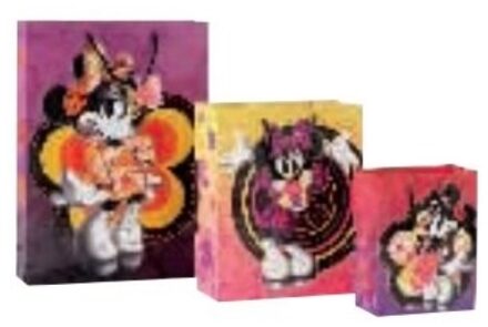 geschenktasje m minnie mouse pk/12 Multikleur