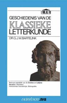 Geschiedenis van de klassieke letterkunde - Boek G.J.M. Bartelink (9031505226)