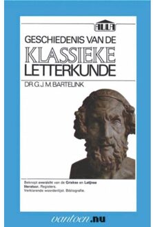 Geschiedenis van de klassieke letterkunde - Boek G.J.M. Bartelink (9031505226)